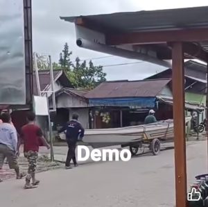 Diduga Lakukan Aksi Penjarahan Perahu Fiber, Sejumlah Warga Desa Lumbia-Lumbia Viral di Facebook