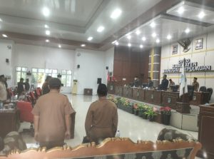 Ketua DPRD Bangkep dan Ketua Fraksi GBP Sentil Soal Lambannya Pengajuan Evaluasi Dokumen Ranperda Merger OPD