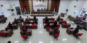 DPRD Bangkep Gelar Paripurna, Terima Keterangan LKPj Pemerintah Daerah