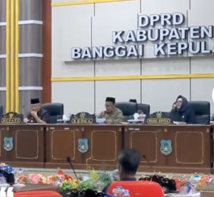 Ketua DPRD Bangkep Pimpin Rapat Paripurna Soal Penyesuaian Anggaran 2026